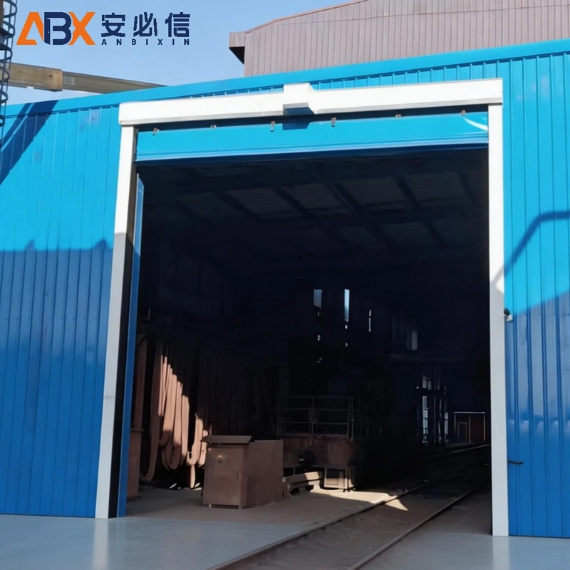 张家口软帘堆积门